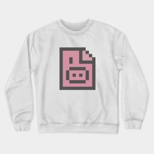 File Not Found Pig Crewneck Sweatshirt